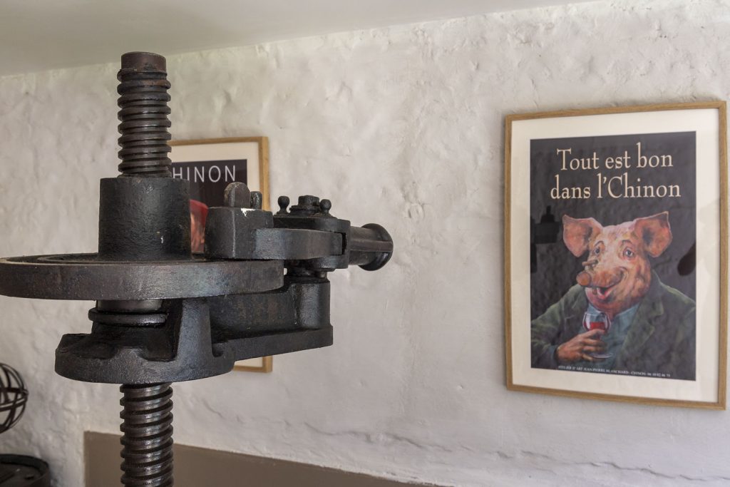 Élément de décoration de la cave à vin