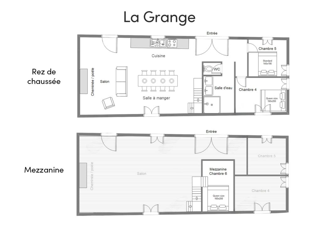 Plan de la Grange